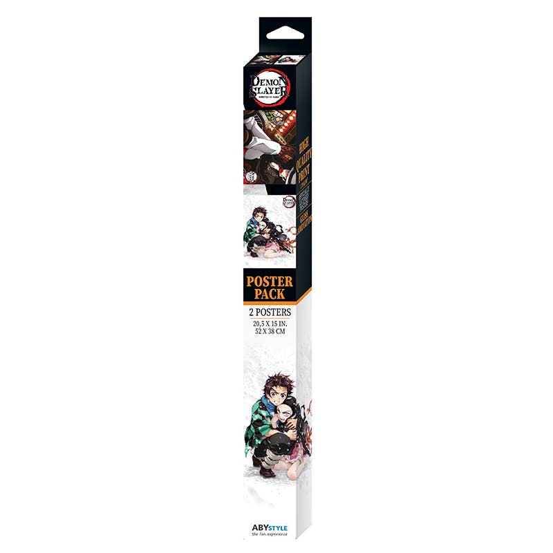 Demon Slayer Characters S3 Unframed Poster 2 pcs