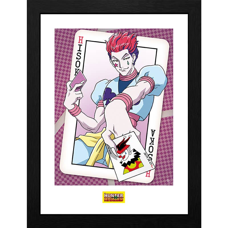 Hunter x Hunter Hisoka Collector Framed Poster Print