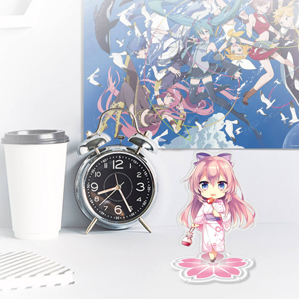 Hatsune Miku Sakura Megurine Luka 4" Acryl® Acrylic Stand