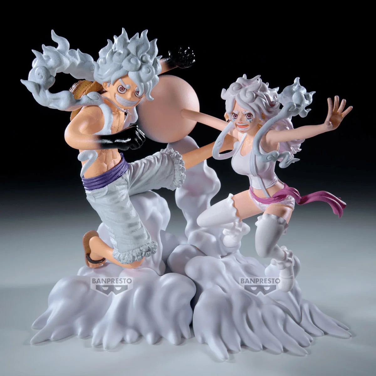 One Piece Senkozekkei - Monkey D. Luffy (Gear 5 Version) Figure by Banpresto