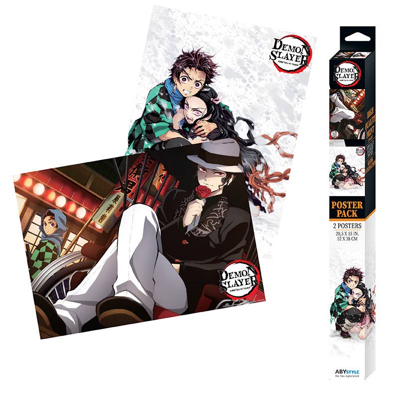 Demon Slayer Characters S3 Unframed Poster 2 pcs