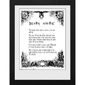 GB Eye Death Note Rules Framed Poster Print 12" x 16"