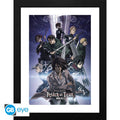 Attack On Titan Season 4 Key Art Framed Poster Print 12"x16"