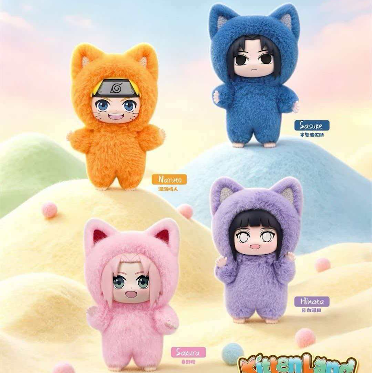 Naruto Cat Paradise Plush Blind Box Series