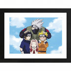 Naruto Shippuden Framed Print Photo Team 7 12"x16"