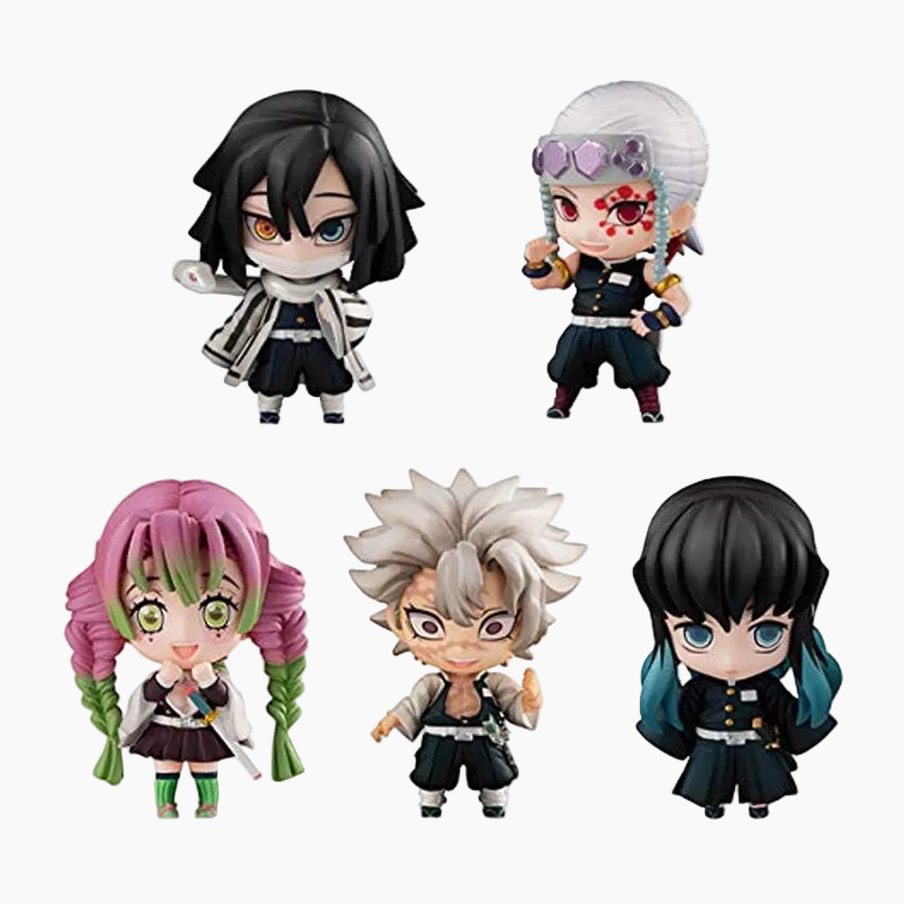 Tanjiro and the Hashiras Mascot Set B Figures