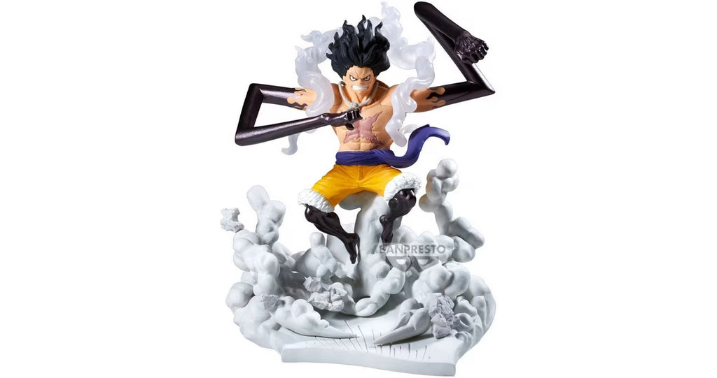 One Piece Senkozekkei - Monkey D. Luffy (Gear 4 Version) Figure by Banpresto