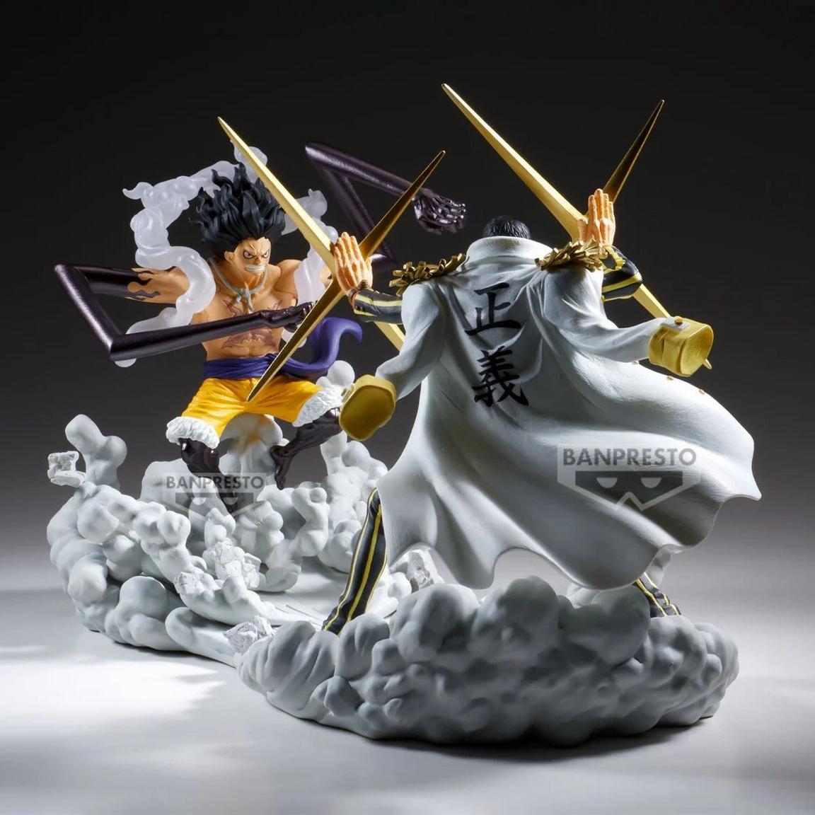 One Piece Senkozekkei - Monkey D. Luffy (Gear 4 Version) Figure by Banpresto