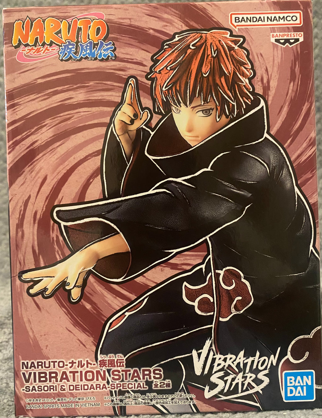 Naruto: Shippuden Vibration Stars - Sasori Figure by Banpresto
