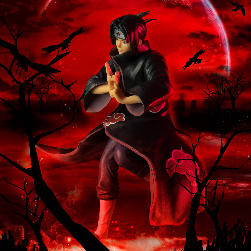 Naruto Shippuden Itachi Uchiha SFC Collectible Figure 7.1"
