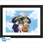 Naruto Shippuden Framed Print Photo Team 7 12"x16"